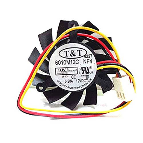 Universal Graphics Card Cooling Fan 6010M12C NF4-39mm 12V 0.2A for 8600GT Video Cards