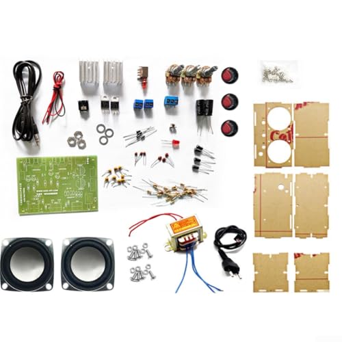 Estuche transparente de electrónica de 12 V para kit DIY escolar 4
