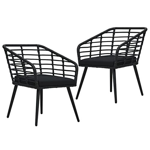 Chaises de jardin avec coussins déperlants et structure imperméable - 2
