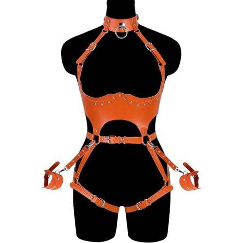 Image of Women Punk Belts Body Goth Belt BDSM Lingerie Bondage Kit