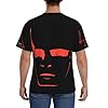 MZPQDKSLK Men's Gary Logo Graphic Black Numan T-Shirt Short Sleeve T Shirt for Men Round Neck Music Band Tshirt Clothes Merch for Fans Gift #2