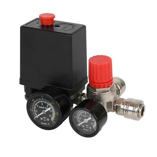 Air Compressor Pressure Switch with Gauges