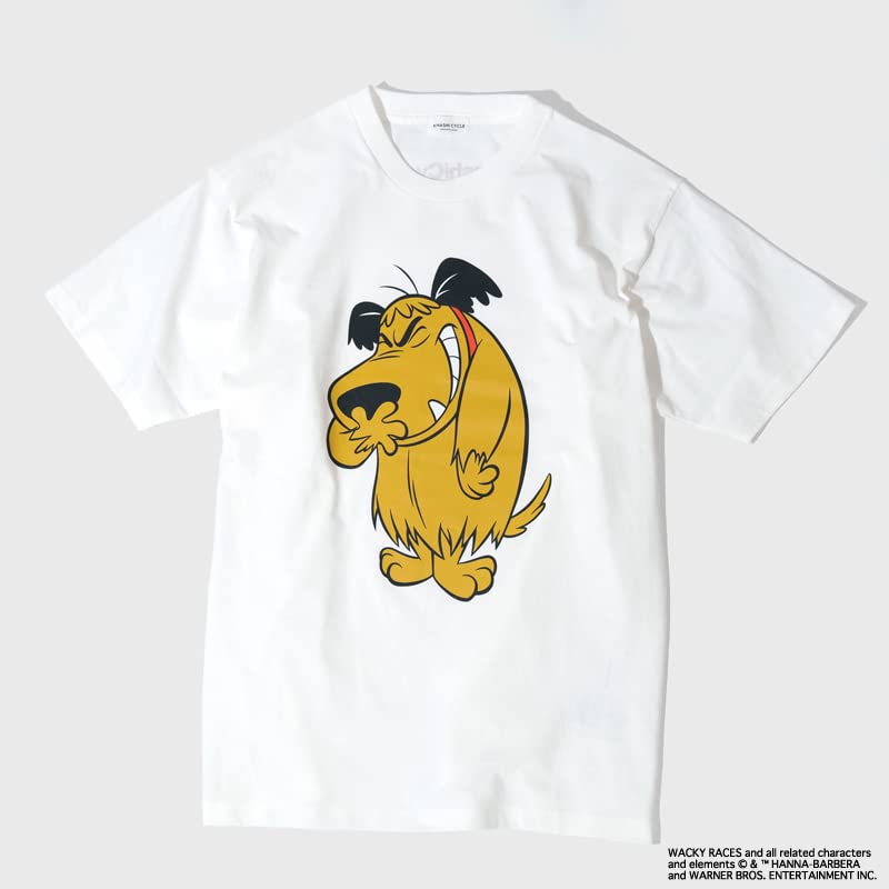木梨サイクル　Tシャツ　ケンケン　wackyRacesNo.1　ホワイト (L) Amazon.co.jp: 木梨サイクル Tシャツ ケンケン wackyRaces No.1
