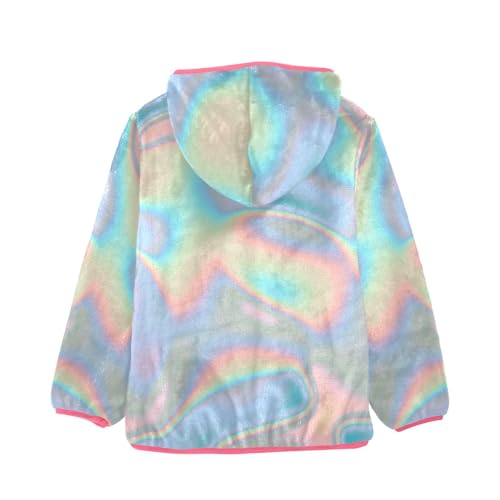 GuoChe Holographic Blue Baby Boy Sherpa Jacket2
