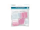 Craft Medley Zip-Lock Polybags, 1.5in by 2in, 180-Piece, 1.5