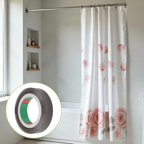 Image of 1 /2 inch x 33FT Low Friction Drawer Curtain Slide Tape, Transparent