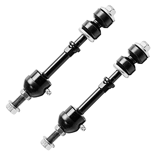 Image of Detroit Axle - 2WD Front End 12pc Suspension Kit for 05-08 Ford F-150 Lincoln Mark LT 2005 2006 2007 2008, 2 Upper Control Arms 2 Lower Ball Joints 4 Outer & Inner Tie Rods 2 Sway Bars 2 Boots Replace