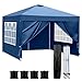 Bonnlo Carpa Plegable de 3x3m, con 4 Bolsas de, ar UPF 50+, Las pergolas de jardín Impermeables y el Gazebo Son adecuados para usos Exteriores, como Camping, Festivales, Playa y Patios, Azul