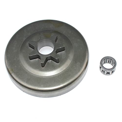 ICOOYO Pignon de Tambour d'embrayage pour Echo CS-370ES CS-420ES CS-4510 4510ES A556000481 A556000480