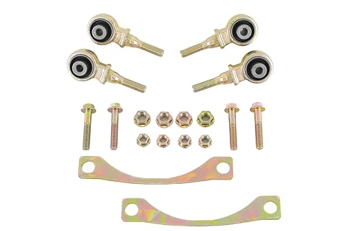 Lanstixr Front Upper Control Arm Camber Bushing Kit Set Compatible