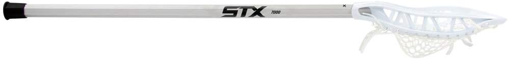 STX Lacrosse X10 A/M Complete Stick White/White/Platinum