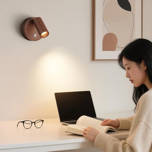 Aplique de pared LED recargable sin cables para escaleras 5