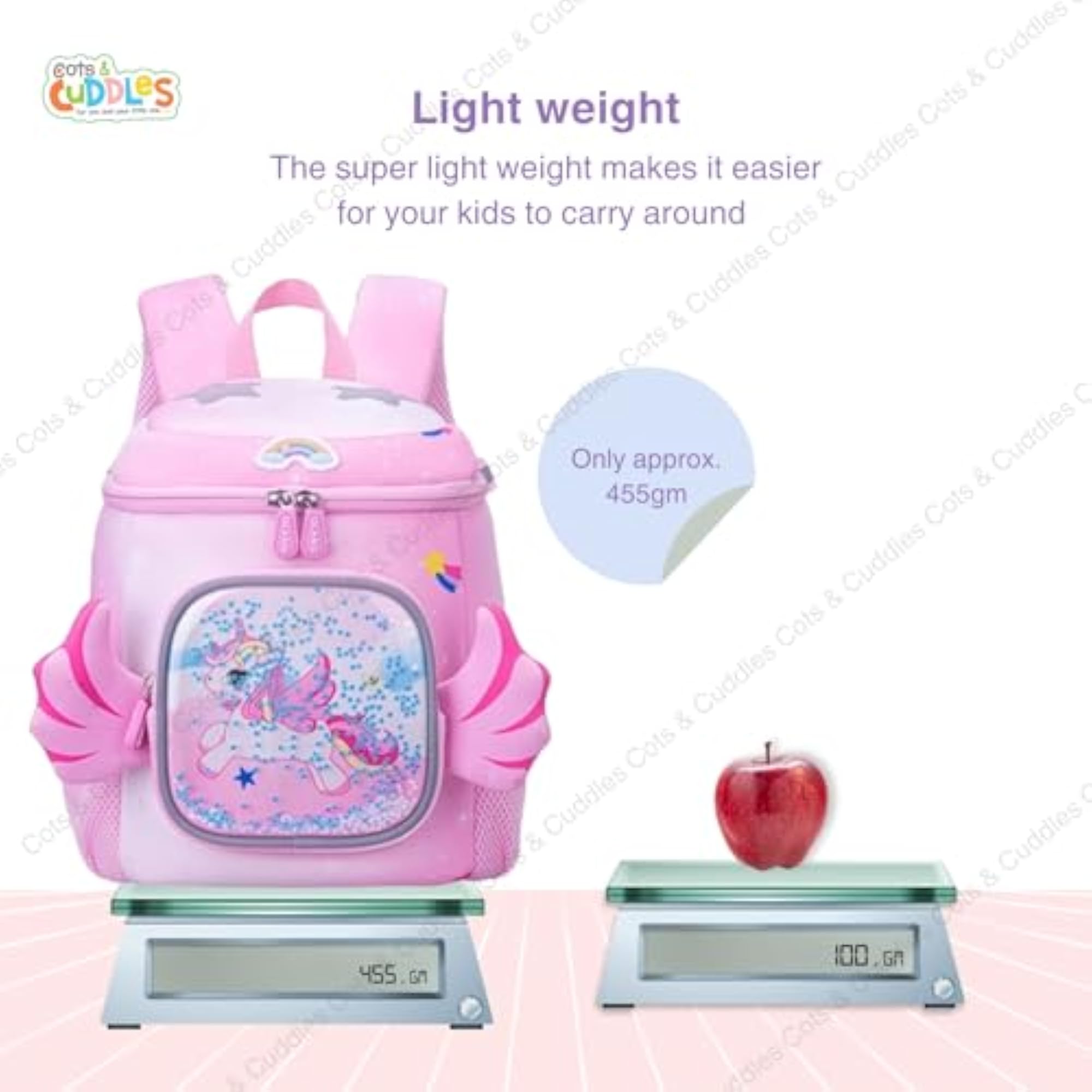 3D Cute Design Large Capacity Dual Zipper Backpack