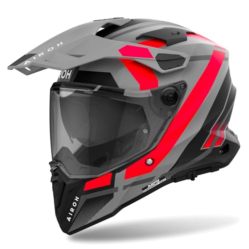 Airoh Commander 2 Mavick Motocross Helmet, black/grey/red, S (55/56)