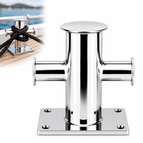 Zqyudfghy 316 Stainless Steel Marine Mooring Bollard for Premier 250 Sunsation 2018-Present, Heavy Duty Dock Cleat Post for Boat Yacht Marina Pier