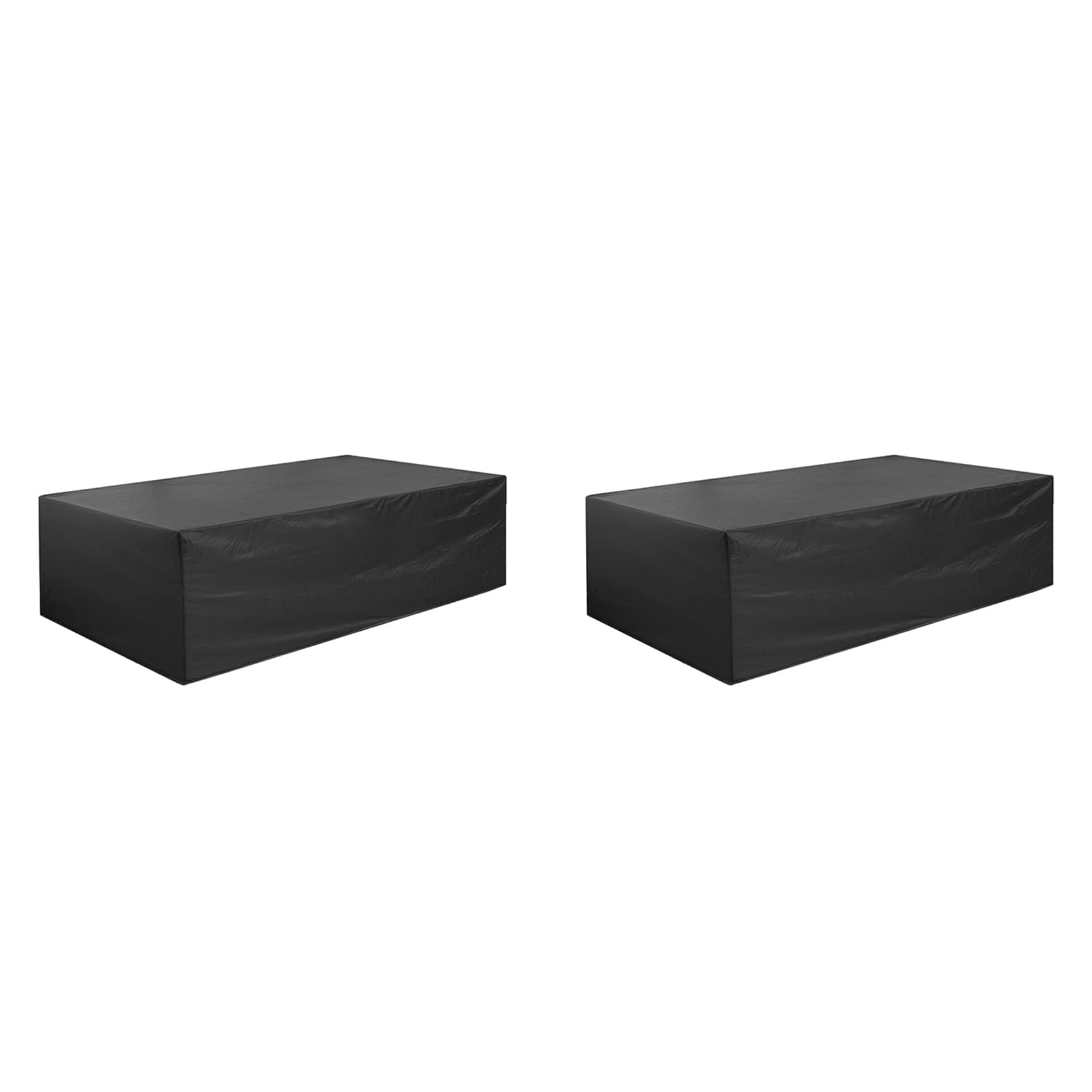 Hndhbfgrt 2X Patio Furniture Set Cover Waterproof,Heavy Duty Funiture Covers for Sectional Sofa Set Wicker Rattan Table XXL