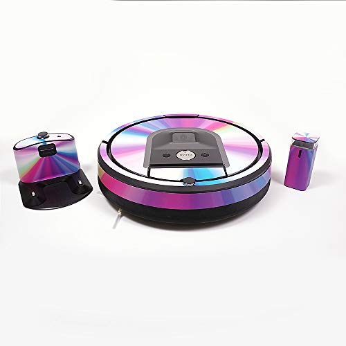 Image of MightySkins Skin Compatible with iRobot Roomba 960 Robot Vacuum - Mini Galaxy Bots | Protective, Durable, and Unique Vinyl Decal wrap Cover | Easy to Apply, Remove | Made in The USA