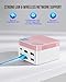 GMKtec Mini PC NucBox G5, Intel 12th Gen Alder Lake N97 (up to 3.6GHz), 12GB RAM 256GB M.2 SSD, Home, Business, Office Mini Computer, 4K UHD Dual HDIMI, RJ45-Pink