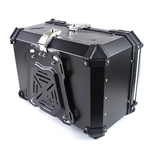 Maletero Superior para Motocicleta de Aleación de Aluminio iproods HH65, 55L, Negro miniatura 5