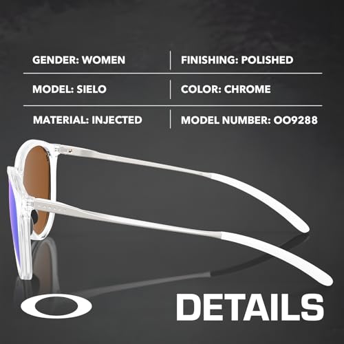 Oakley OO9288 SIELO – Polarized/Non-Polarized - Round Shape Sunglasses with Official Eyewear Kit Bundle2