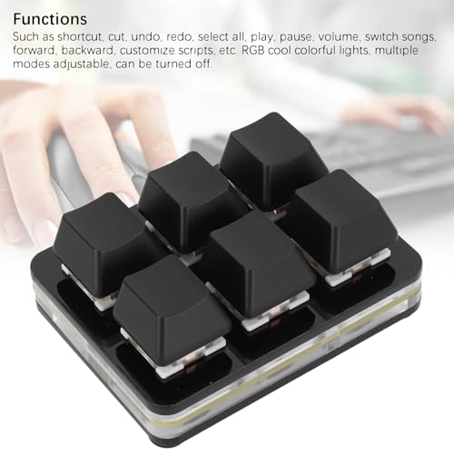 Teclado Gamer Yunseity5hyg6s2frp-12 USB-C Compacto miniatura 4