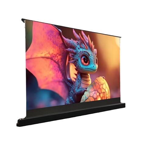 Pantalla motorizada de piso 120'' UST ALR para proyector miniatura 2