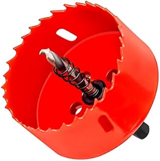 Luyoah M42 HSS Bi-Metal Hole Saw Centring Drill Diameter Hole saw 75mm for Wood Plastic Drywall Aluminium