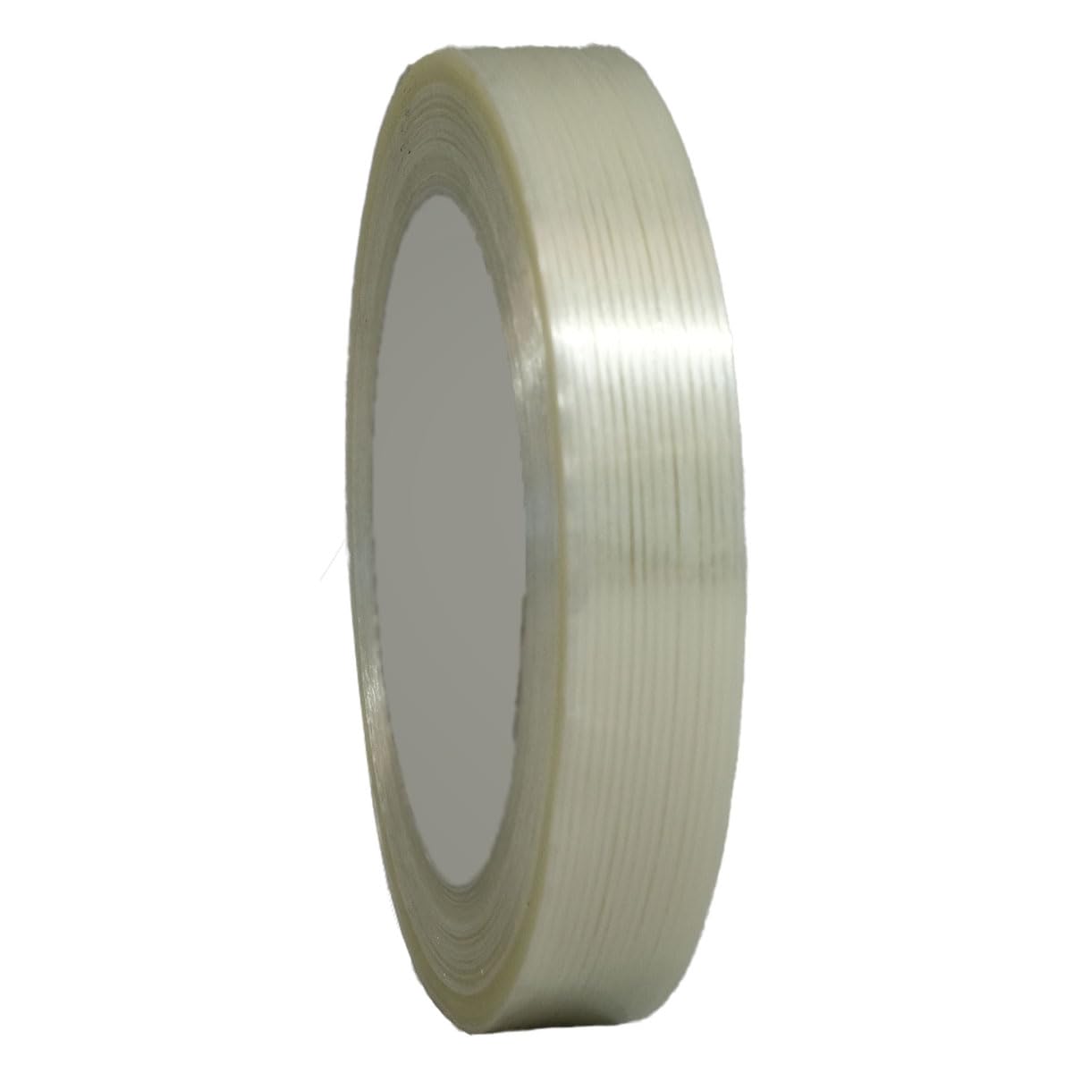Tecplast Ruban adhésif armé fil à fil transparent 130µ - rouleau adhésif 19 mm x 50 m - Carton 6 rouleaux