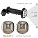 HOJLKLD Door Viewer Peephole,Solid Brass 200 Degree Peep Hole with 16 MM Drill Bit for 1-1/2
