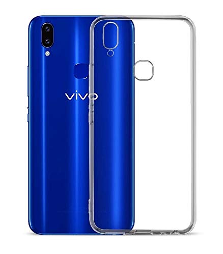 Image of Case Creation Brand - Mobile Cover for Vivo X21 (Soft & Flexible Back Case), Transparent