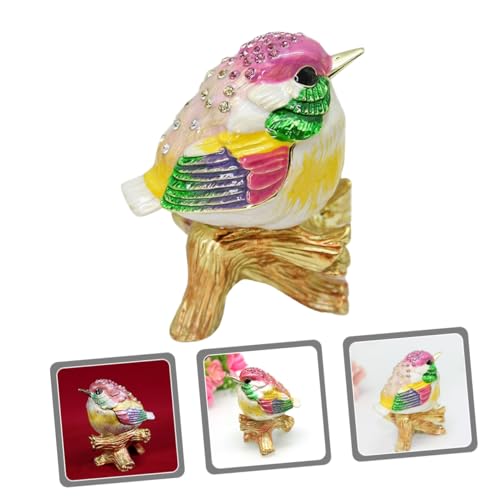 Boîte à bijoux en alliage d'oiseau pour ne plus perdre vos bagues - 5