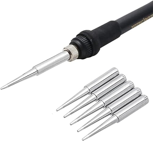 Image of 10pcs 900M-T Soldering Iron Tips Replacement Kit for for Hakko, Radio Shack, TENMA, ATTEN, Quick, Aoyue, Yihua Solder Station (900M-T-LB)