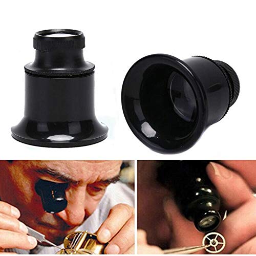 20X Joyeros Ojo Lupa Bucle Lupa Lupa Relojeros Herramientas de joyería The New