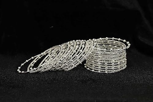 Image of NMII Stylish Glossy Bangle & Bracelet Set for Women & Girls