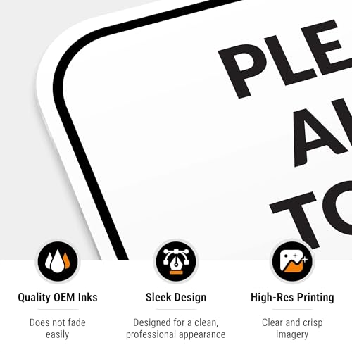 Image of Package Delivery Sign, Delivery Instructions Deliver All Package to Front Door Left Arrow Sign, 12x18 Inches, Rust Free .063 Aluminum, Fade Resistant, Made in USA