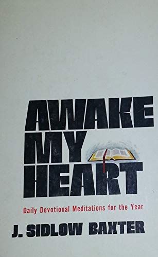 Awake, My Heart B001UG3OGA Book Cover