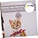 Yardwe 6pcs Interactive Cat Set Indoor Kitten Teaser Suction Cup Spring Funny Cat for Indoor Cats
