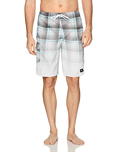 Image of O'Neill Men's Santa Cruz Plaid Boardshort