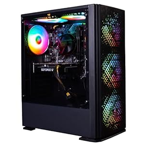 Veno Scorp Gaming PC Desktop Computer: I7-3770 3.4GHz,GTX 750 4GB GPU,16GB DDR3 RAM,256GB NVME M.2 SSD,1TB HDD,500W PSU,Vortex 6 ARGB CASE,600Mbps WiFi,Windows 11
