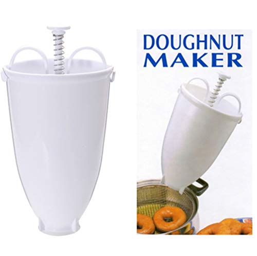 Plastic Doughnut Donut Maker Machine Mold DIY Tool Kitchen Pastry Making Bake(Comes with a cleaning brush)