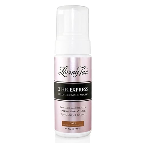 Loving Tan 2HR Express Deluxe Bronzing Mousse, oscuro