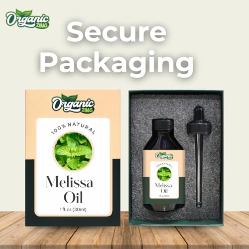 Image of Organic Zing Melissa (Melissa Officinalis) Oil | Pure & Natural Essential Oil - 30ml /1.01fl oz