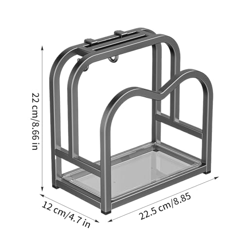 Soporte para tapa de olla con drenaje rápido para evitar encimeras mojadas en casa 7