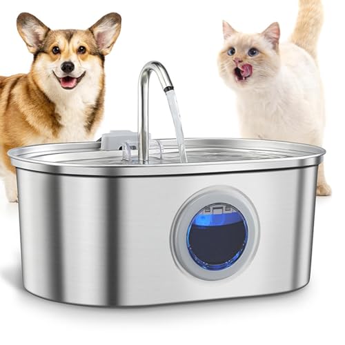 Fuente automática para beber de gatos y perros 3.38 L miniatura 4