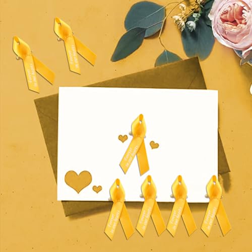 CRAFFANCY 100 PCS Pcs Gold Ribbon Pins - Image 3