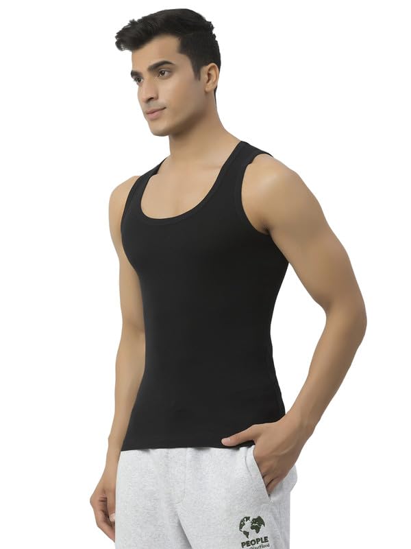Image of John Players Classic Ribbed Cotton Vest