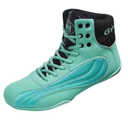 Men Boxing Shoes – Non-Slip Breathable Kickboxing Fighting Boots and Training Workout Sports Shoes