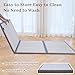 Zonli Japanese Tatami Mat, Foldable Floor Sleeping Pad Futon Mattress, Made from Natural Coconut Shell Fiber & Jute Fiber, Firm Traditional Floor Bed Twin 39