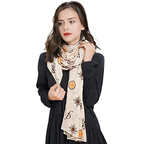 2022 Newest All Seasons Shawl, Ladies Women's Fashion Scarf Song of Ice and Fire Inspiration, Pashmina Scarf Wrap Shawl Long Large Soft Scarves Gifts For Women. (Multicolor) Cover