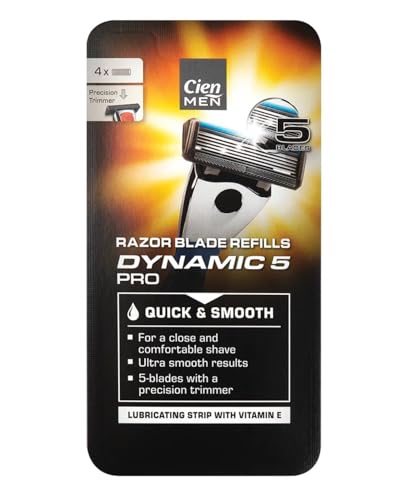 Cien Shark 5 Blade Replacement cartridges Pack of 4
